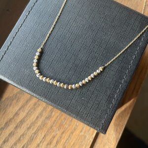 10 KT. Yellow & White Gold Necklace